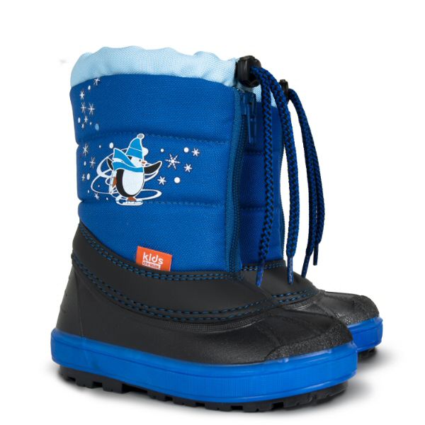 DEMAR - Dětská zimní obuv KENNY 2 1502 NA modrá