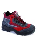 DEMAR - Pánské pracovní boty kotníkové 9003 B O1 FO SRC 6543 červené